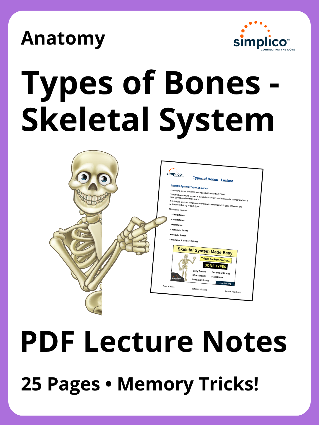 Types of Bones | PDF Lecture